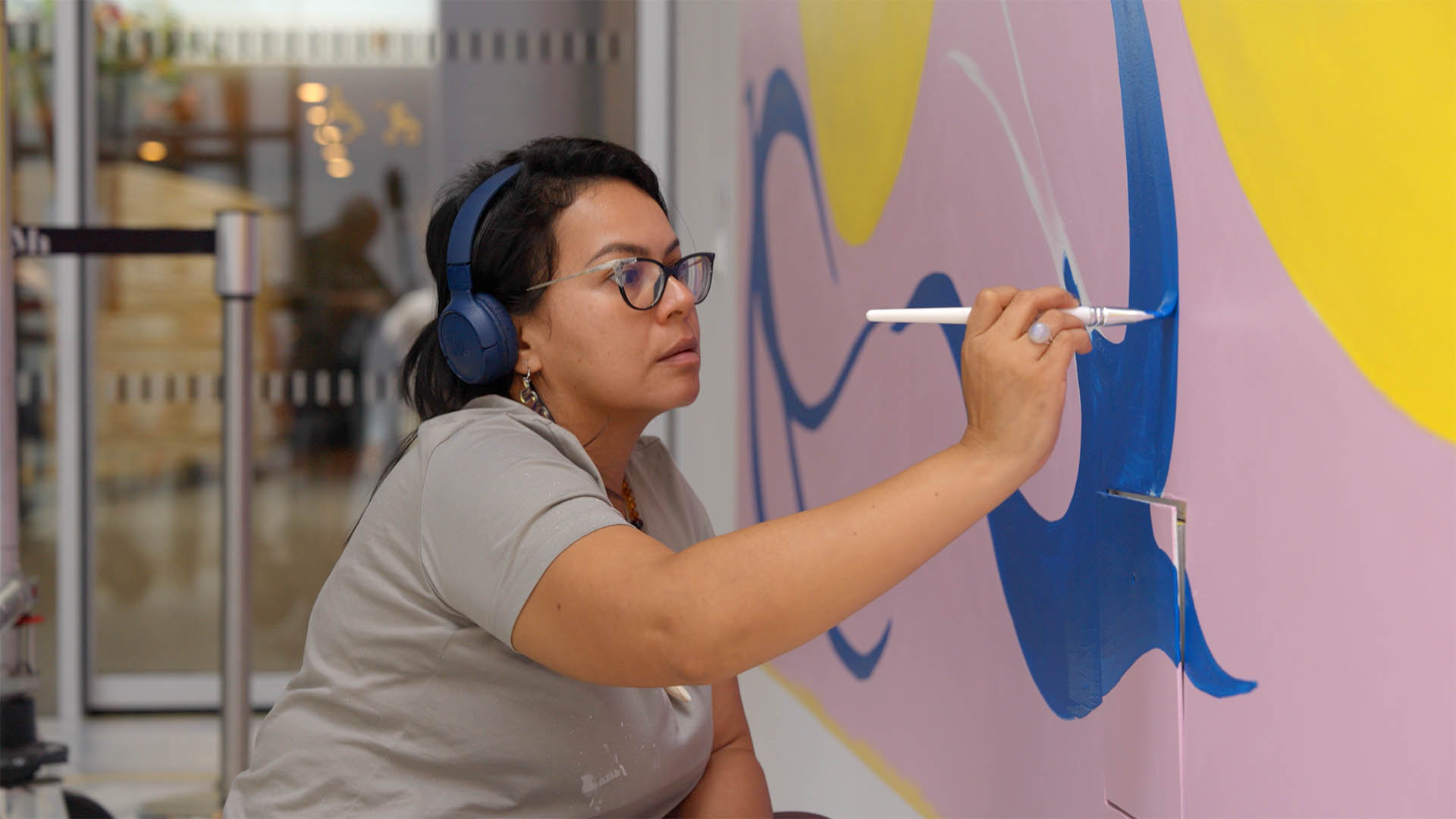 Brazilian Indigenous artist and human rights activist Daiara Tukano